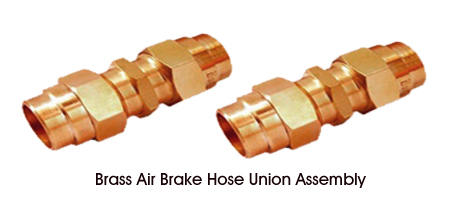 Brass Air Brake Hose Union Assembly