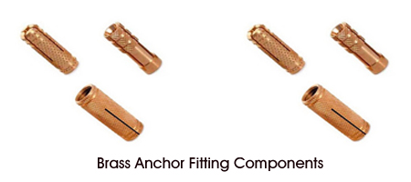 brass Anchor Fitting Components