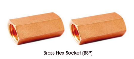 Brass Hex Socket BSP